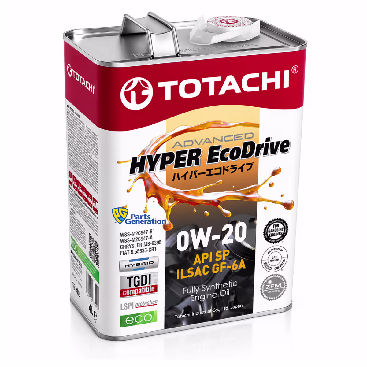TOTACHI ADVANCED HYPER 0W-20 FULLY SYNTHETIC 4L